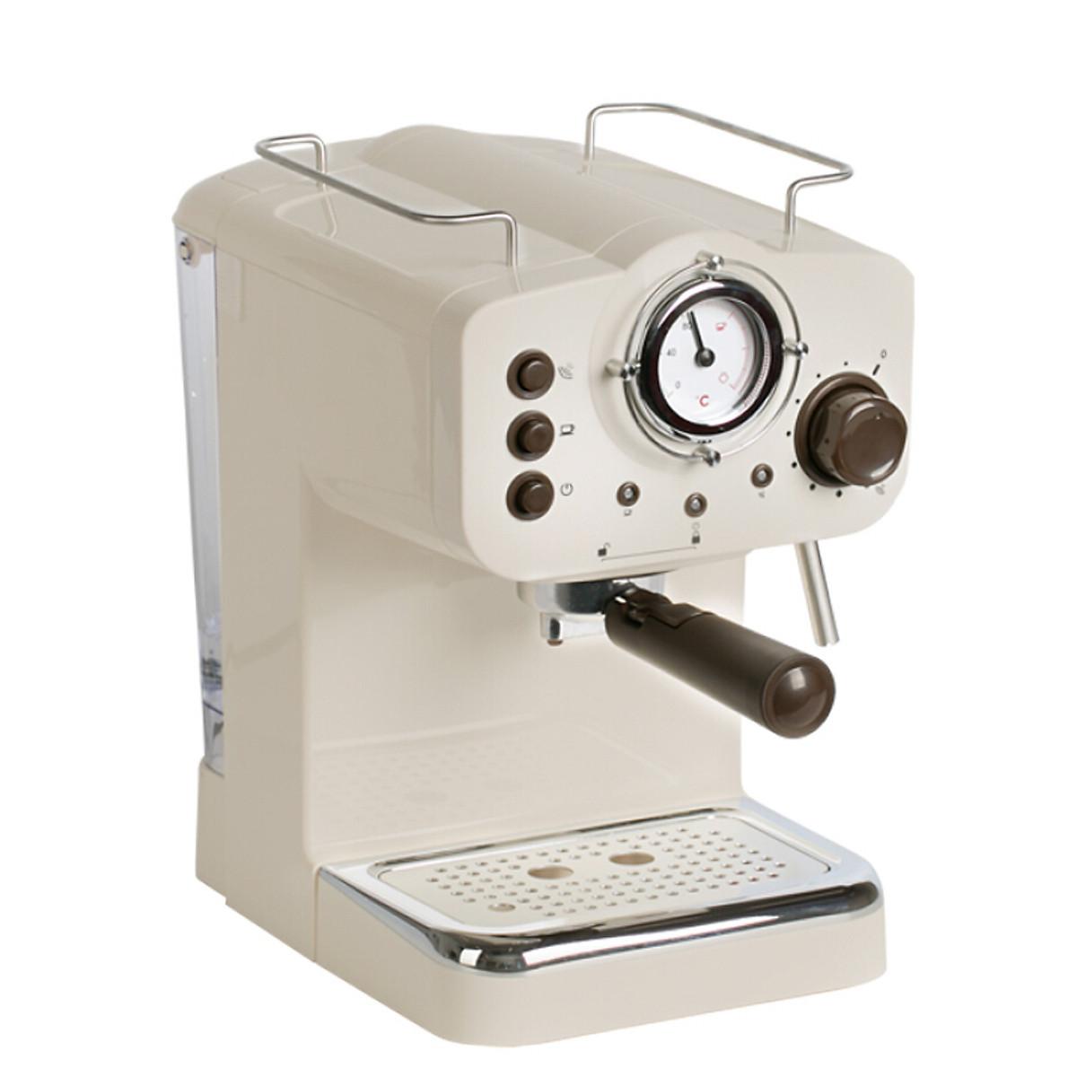 Máy Pha Cà Phê Swan Retro Espresso, Swan Coffee Maker, Máy Pha Cafe, Espresso, Cappuccino, 15 Bar, Nhập Đức