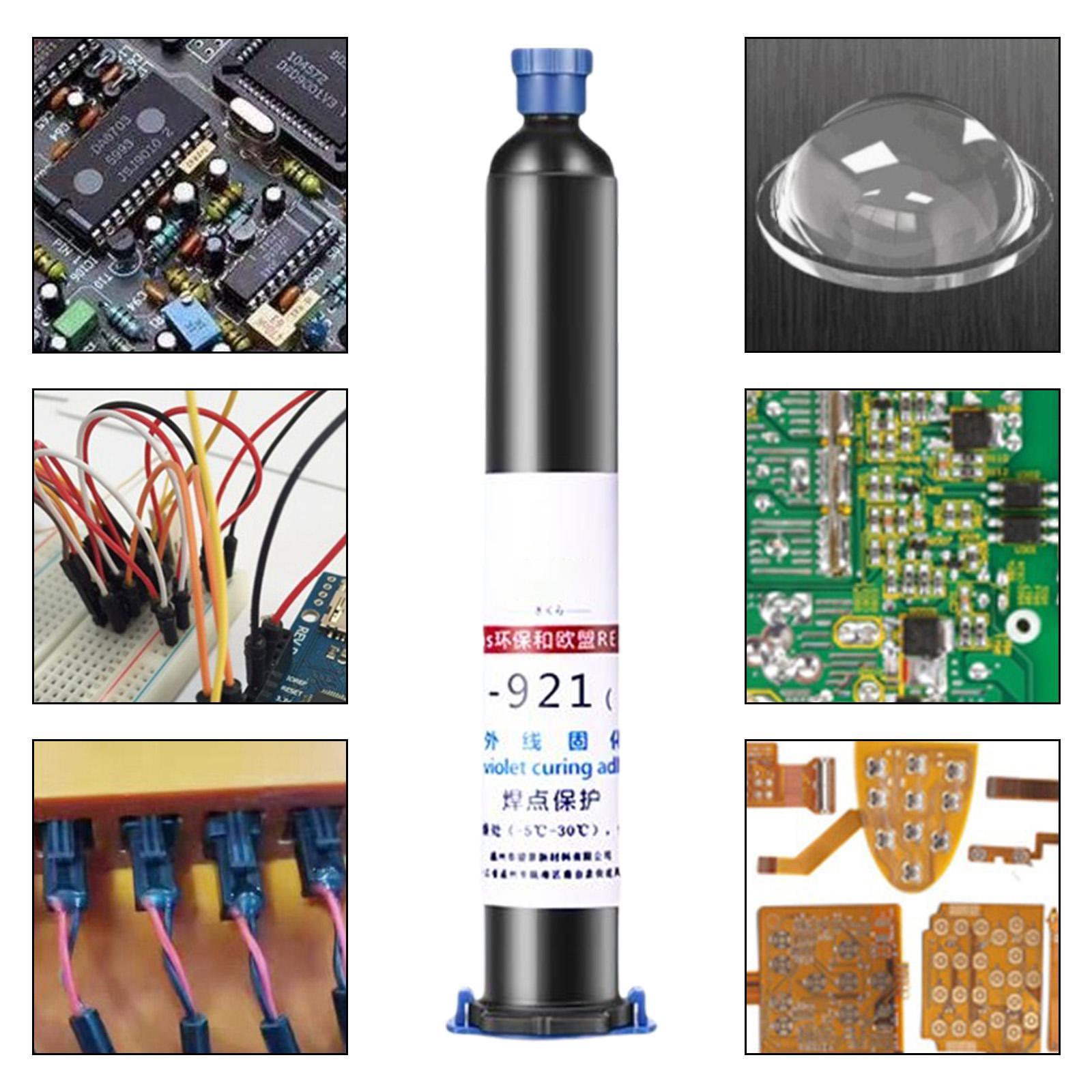 Curable Solder Circuit Board of Protect Soldering Paste Welding Oil Flexibility Shock Resistance Flux Cream for Fixing Wire Maintenance