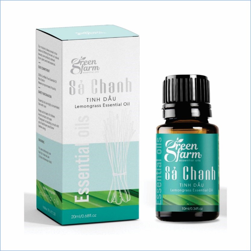 Tinh dầu sả chanh Greenfarm 20ml
