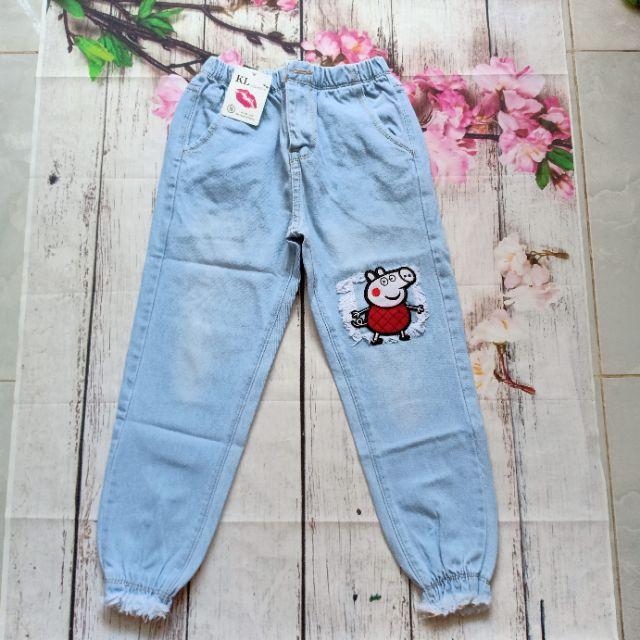 Combo 3 quần jeans siêu xinh ống túm