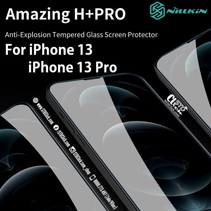 KÍNH CƯỜNG LỰC DÀNH CHO ĐIỆN THOẠI IPHONE 13 - 13 PRO NILLKIN H+PRO