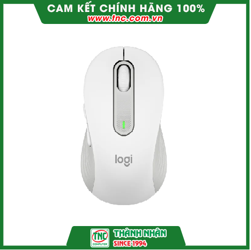 Chuột không dây Logitech Signature M650 màu trắng-Hàng chính hãng