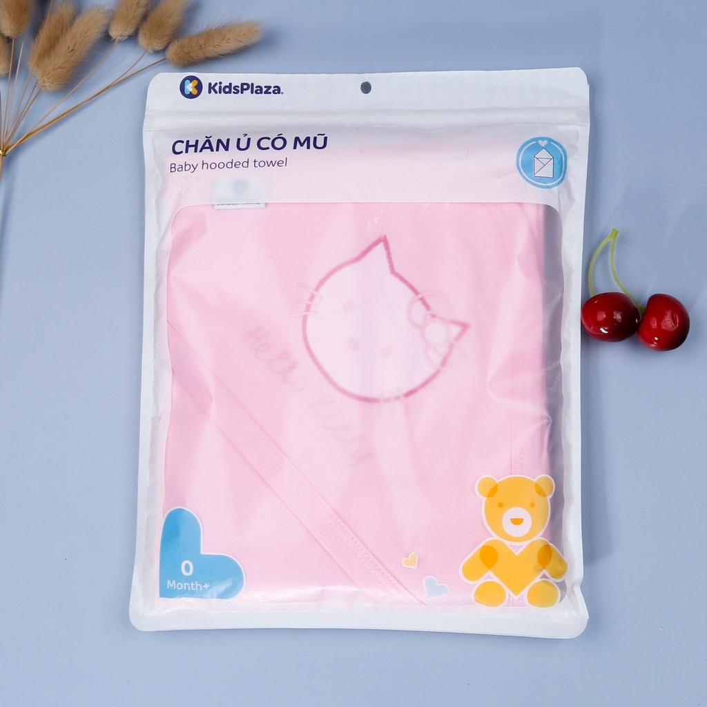 Chăn ủ có mũ thêu hình Kids Plaza 2 lớp TM21 (giao màu ngẫu nhiên