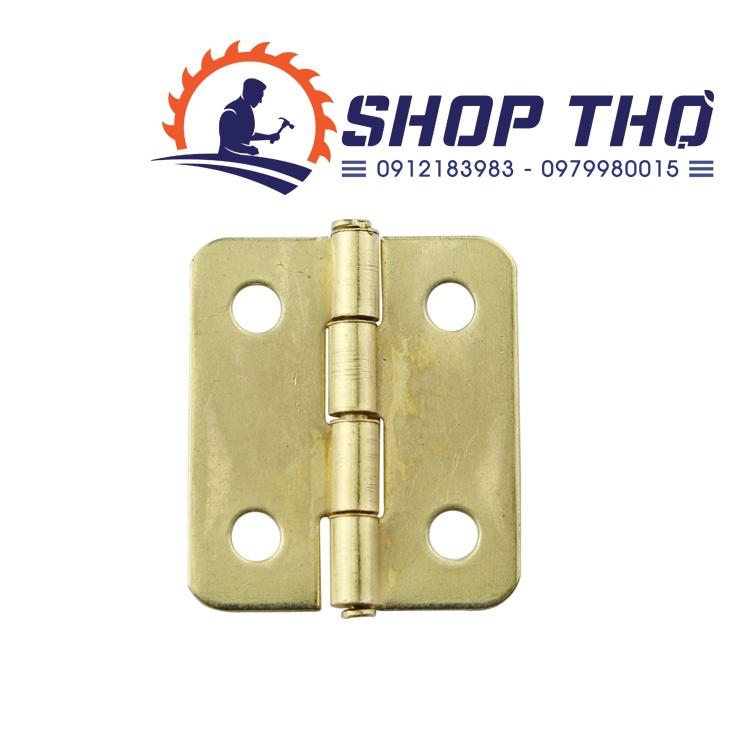 Bản lề trơn màu vàng KT 17mm*18mm