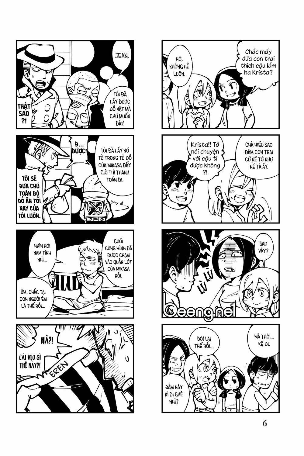 cà khịa với khổng lồ chapter 1 6