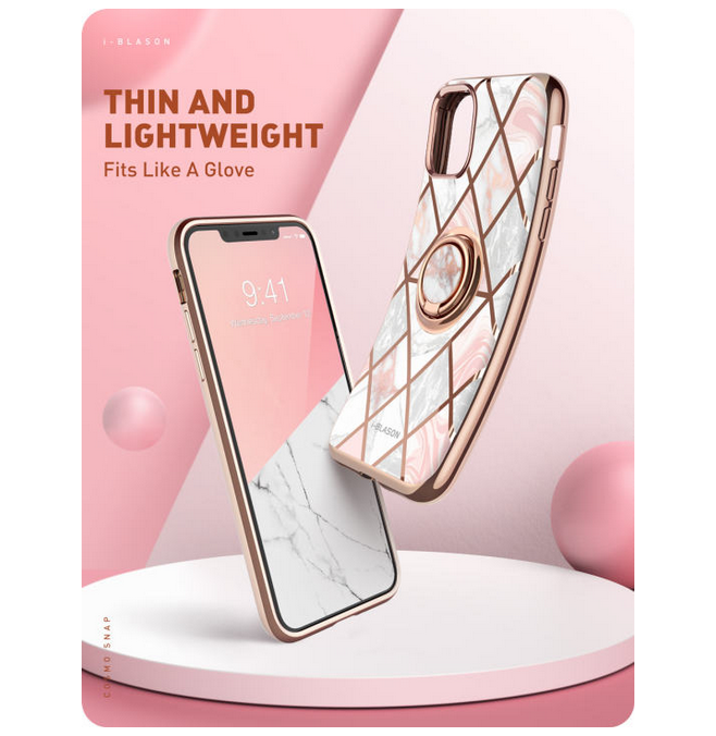 Ốp lưng dành cho iPhone 13 Pro Max / iPhone 13 Pro i-Blason Snap Ring Ocean – Hàng chính hãng