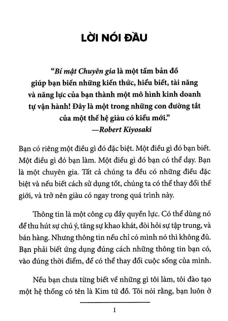 Bí mật chuyên gia