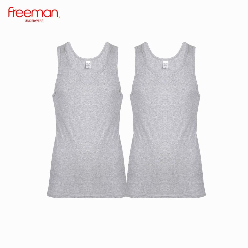 Áo thun nam ba lỗ cotton thông thoáng FREEMAN ASF201