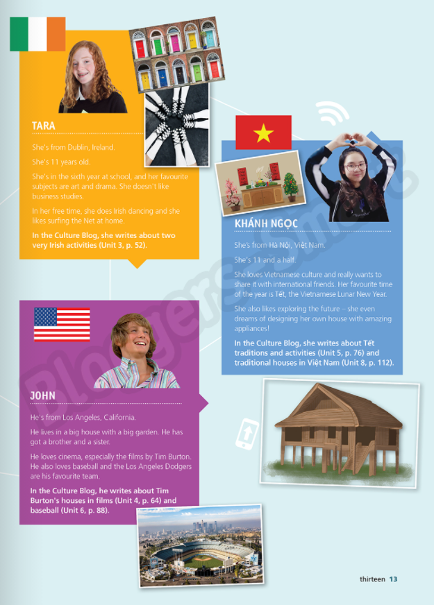 Tiếng Anh 6 Bloggers - Smart - Student's Book