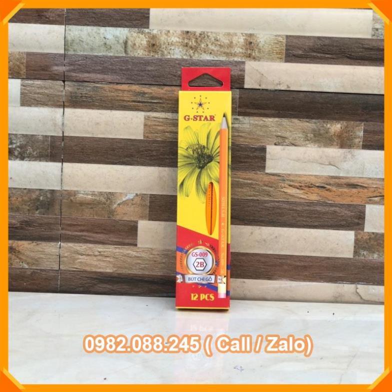 Bút Chì Gỗ 2B Gstar - hộp 12 cây