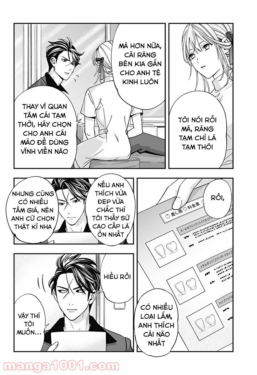 excuse me dentist, its touching me! chapter 12 16