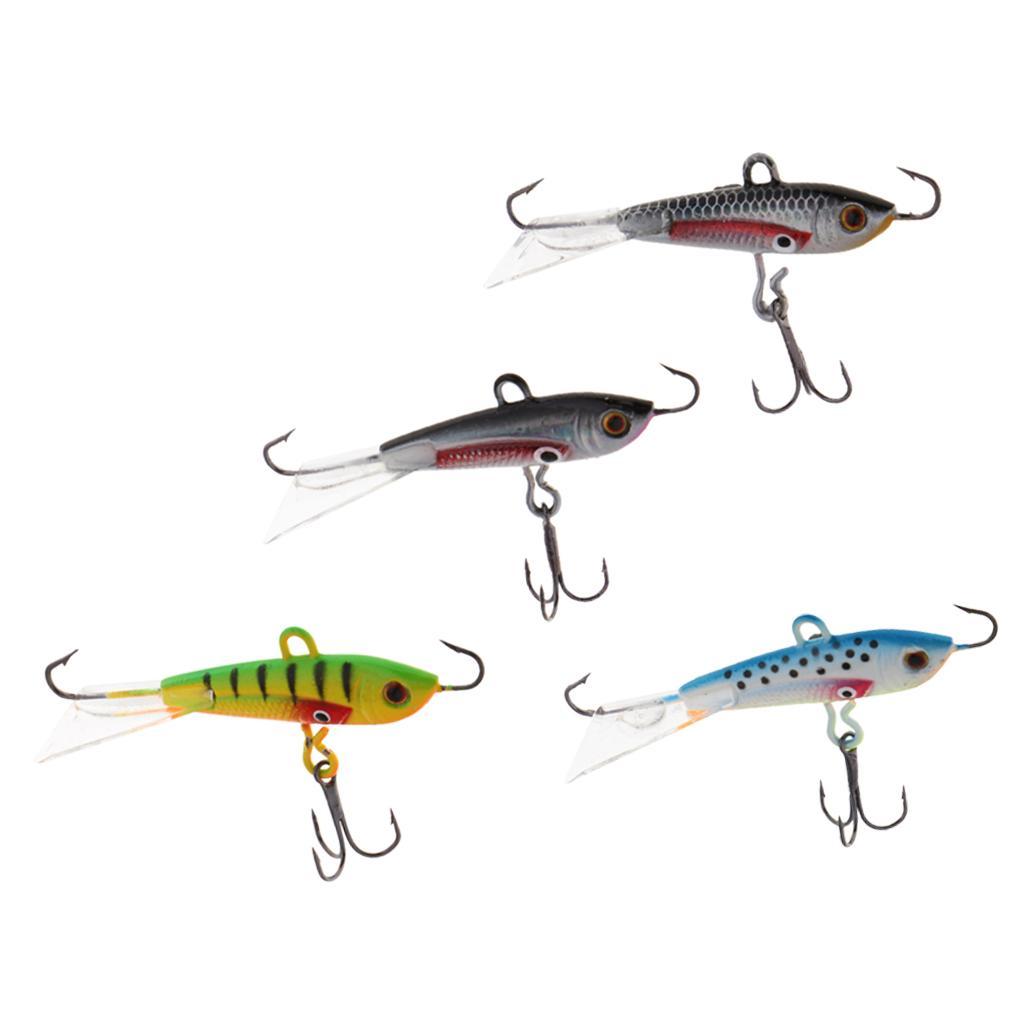 Outdoor Fishing Lure Hard Bait Decoy Jig Hook