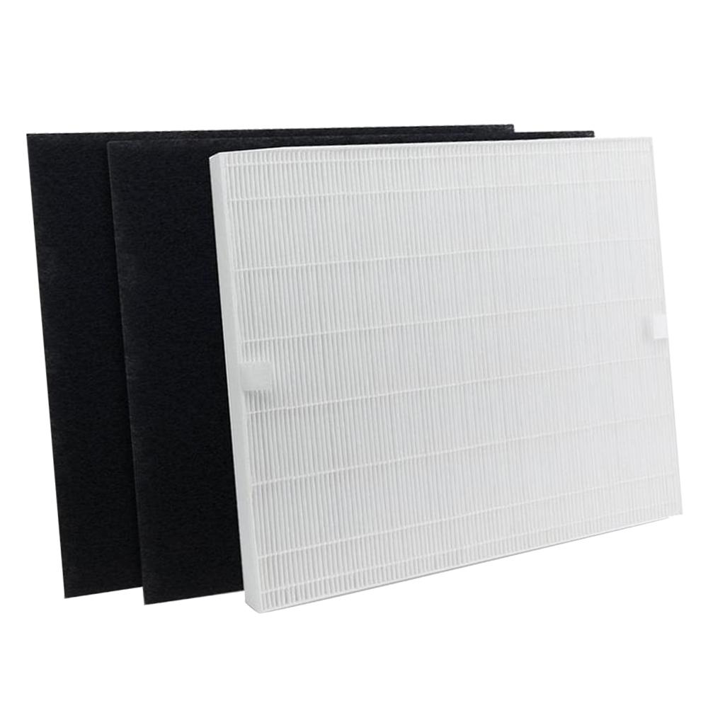 6 Pcs/2 Set Air Purifier HEPA & Carbon Filters Parts Set for AP-1512HH