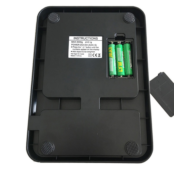 Cân điện tử để bàn, màn hình hiển thị LCD tích hợp nhiều chức năng nổi bật 3kg, 5kg, 10kg