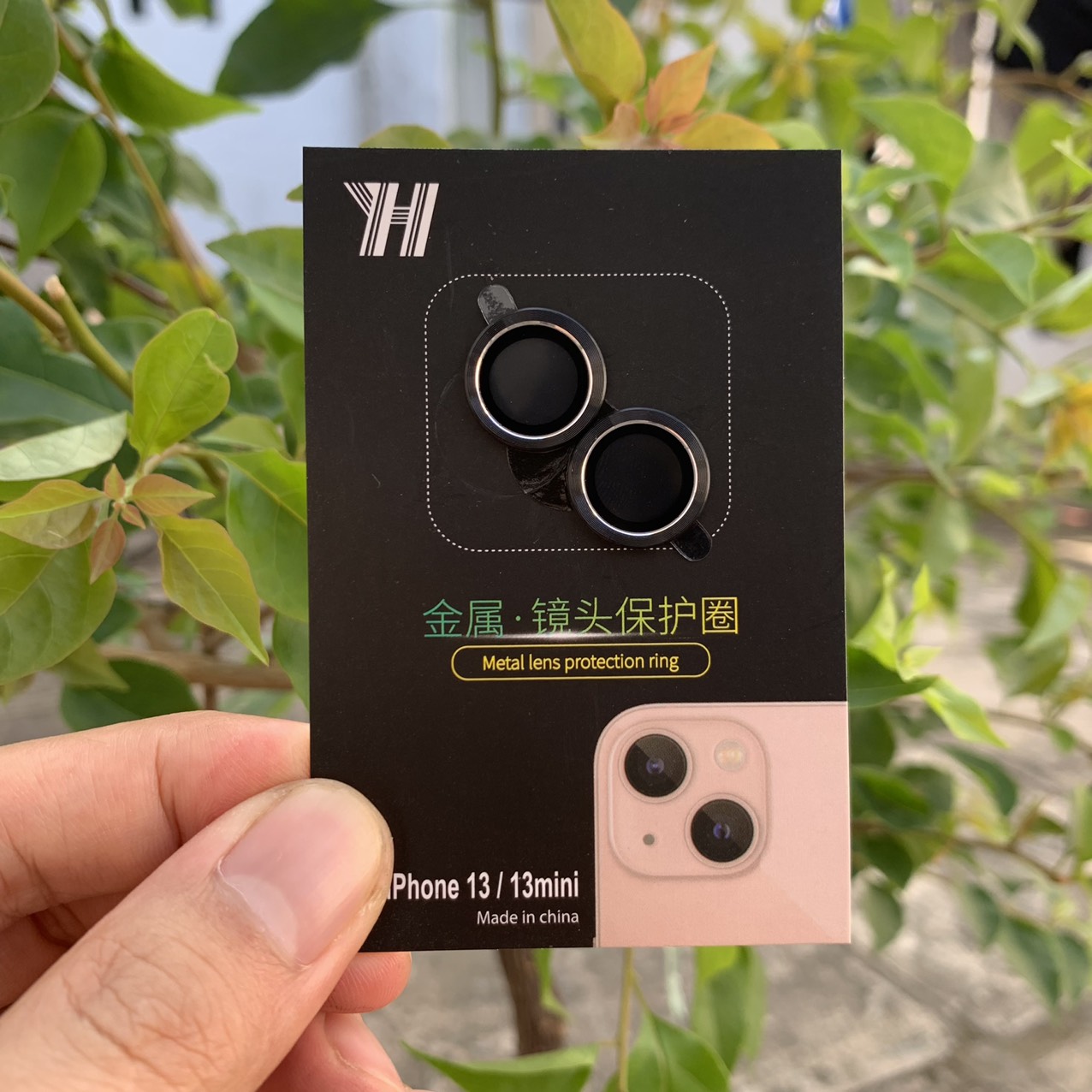 Bộ 2 Vòng Bảo vệ Camera Dành Cho iPhone 13, 13Mini - Chống Bụi, Hạn chế vân tay & Mờ Camera - Bảo Vệ Toàn Diện Cho Cụm Camera - Cực Phẩm 2021