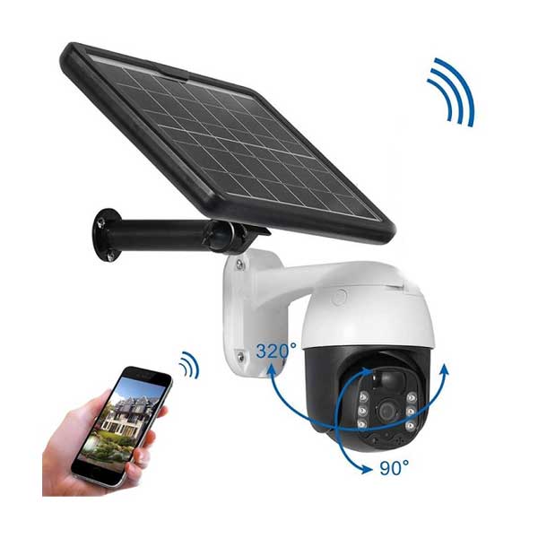 Camera PTZ IP PRO 4G CG17 Năng Lượng Mặt Trời Xoay 360 độ Kết nối 4G - Hàng chính Hãng