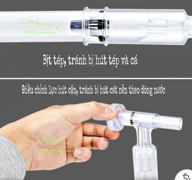 Hút cặn, Thay nước bể cá AS-666