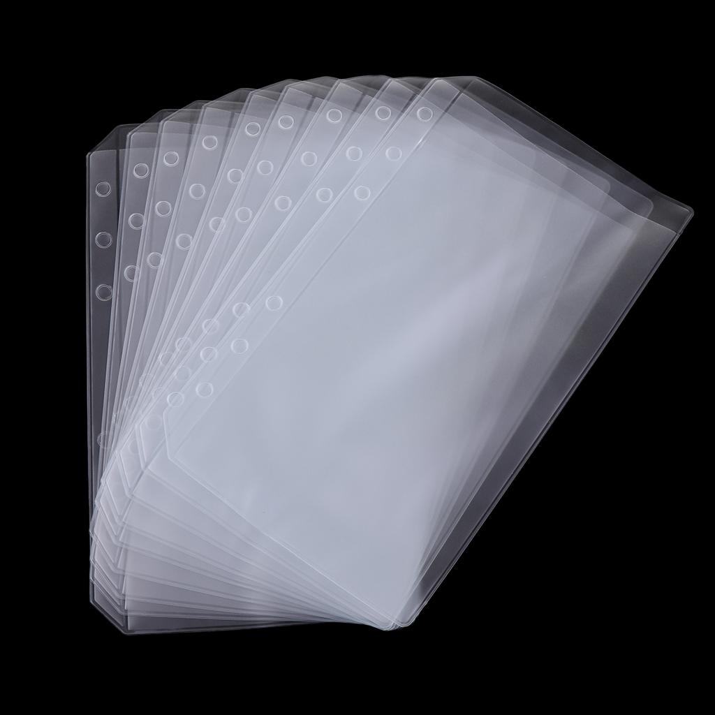 2x10 Binder Pockets 6 Holes Notebook Binder Loose Leaf Bag A6 1