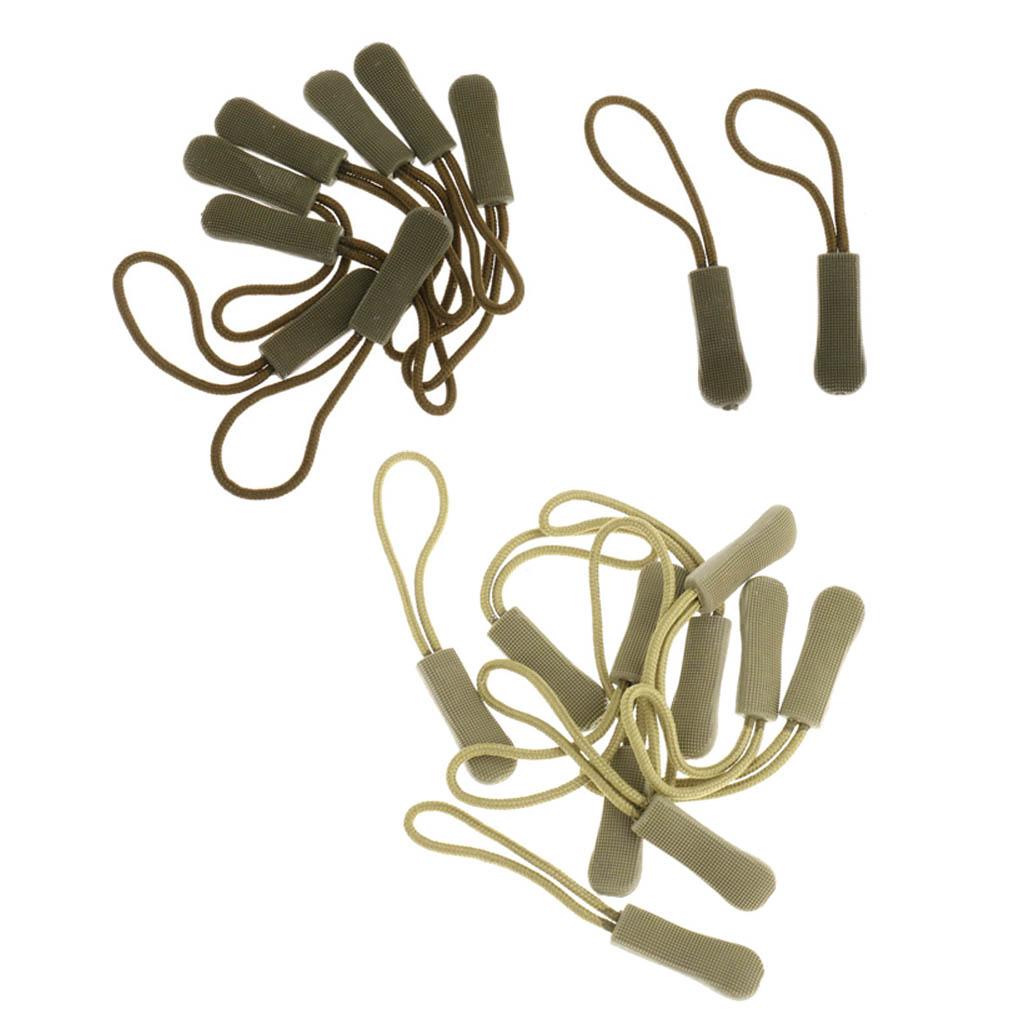 20 Miếng Dây Kéo Kéo Dây Dây Đeo Khóa Kéo Kéo Khóa Kéo Miệng Thay Thế Dây Kéo Fixer Với Chống Trơn Trượt Kẹp