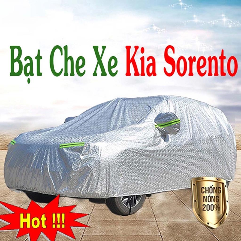 Bạt Phủ Xe Ô Tô KIA Sorento 7 Chỗ - Bạt Phủ Ô Tô 7 Chỗ 3 Lớp Cao Cấp Chống Mưa, Chống Nắng, Chống Cháy Loại 1