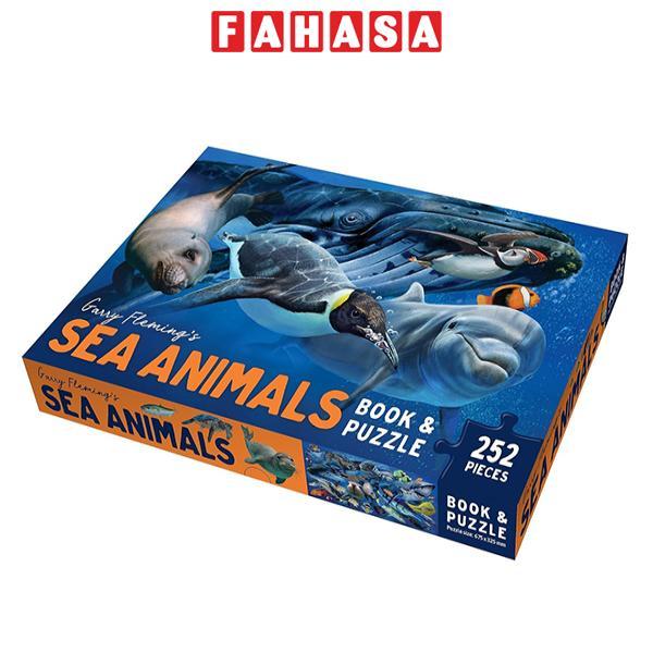 Garry Fleming's Sea Animals - Book &amp; Jigsaw Vol. 2