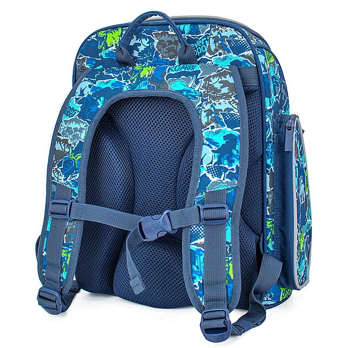 Ba Lô Fancy Chiến Binh Khủng Long - Clever Hippo BD1235/BLUE
