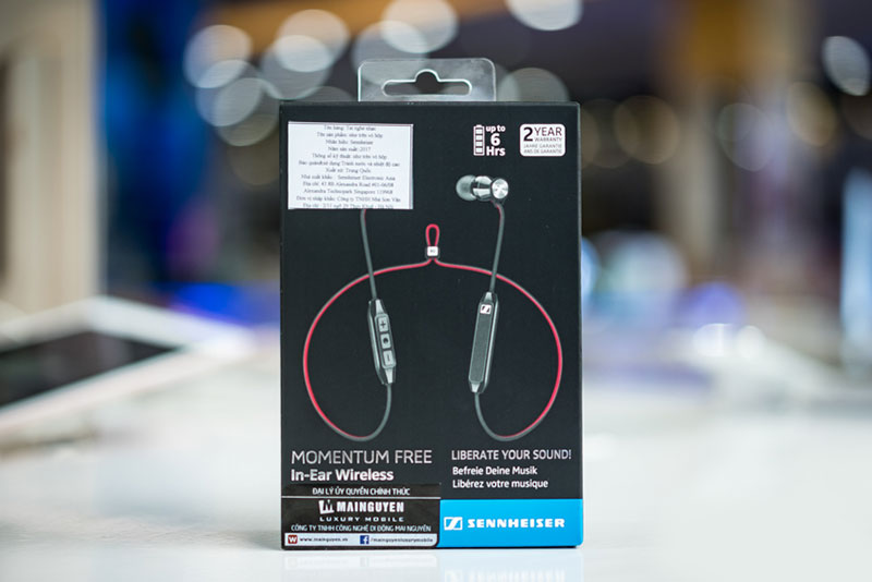 Tai Nghe Bluetooth Thể Thao Sennheiser Momentum Free - Hàng Chính Hãng