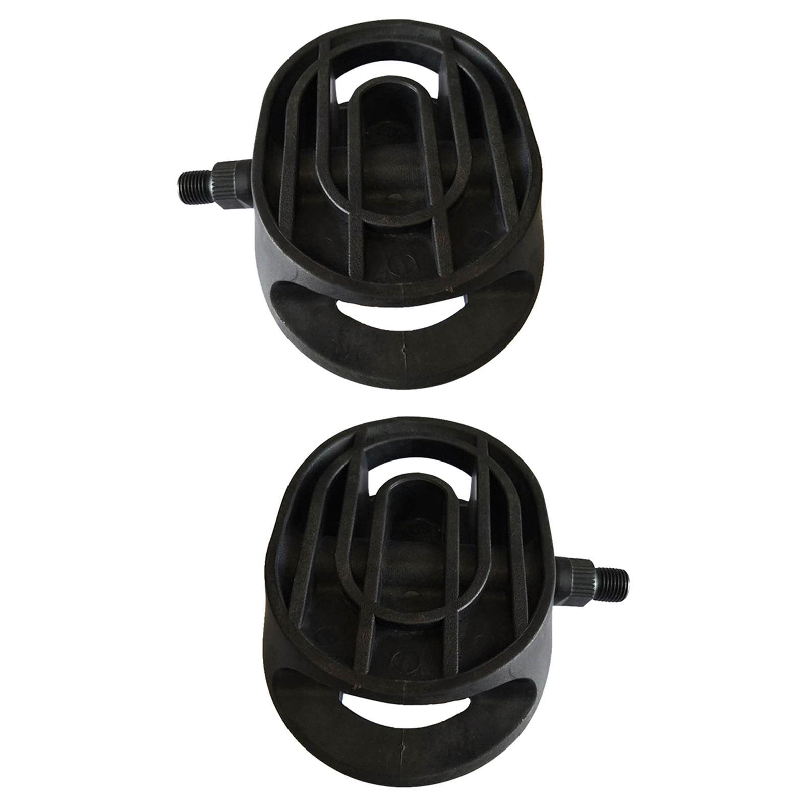 2Pcs Exercise Bike Pedals Footboard Cycling Pedals Durable Fitness Equipment Pedals Exercise Machine Foot Pedal for Stationary Exercise Bike