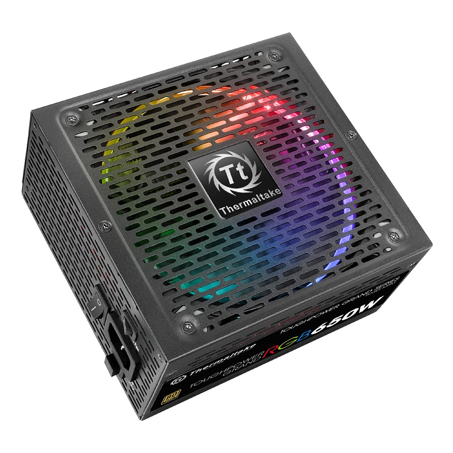 Nguồn Máy Tính PSU Thermaltake Toughpower Grand 650W RGB Gold PS-TPG-0650FPCGEU-R 140mm - Hàng Chính Hãng