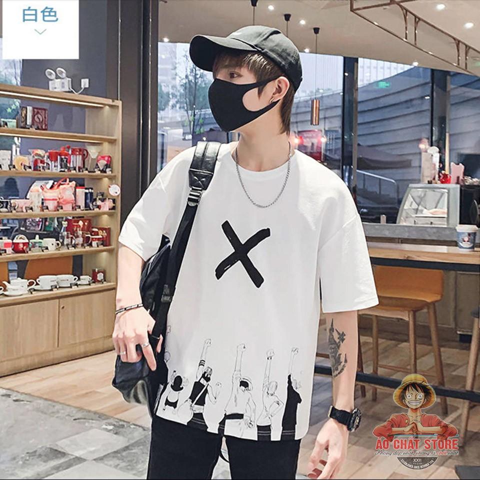 Áo thun tay lỡ form rộng unisex One Piece siêu đẹp AC11