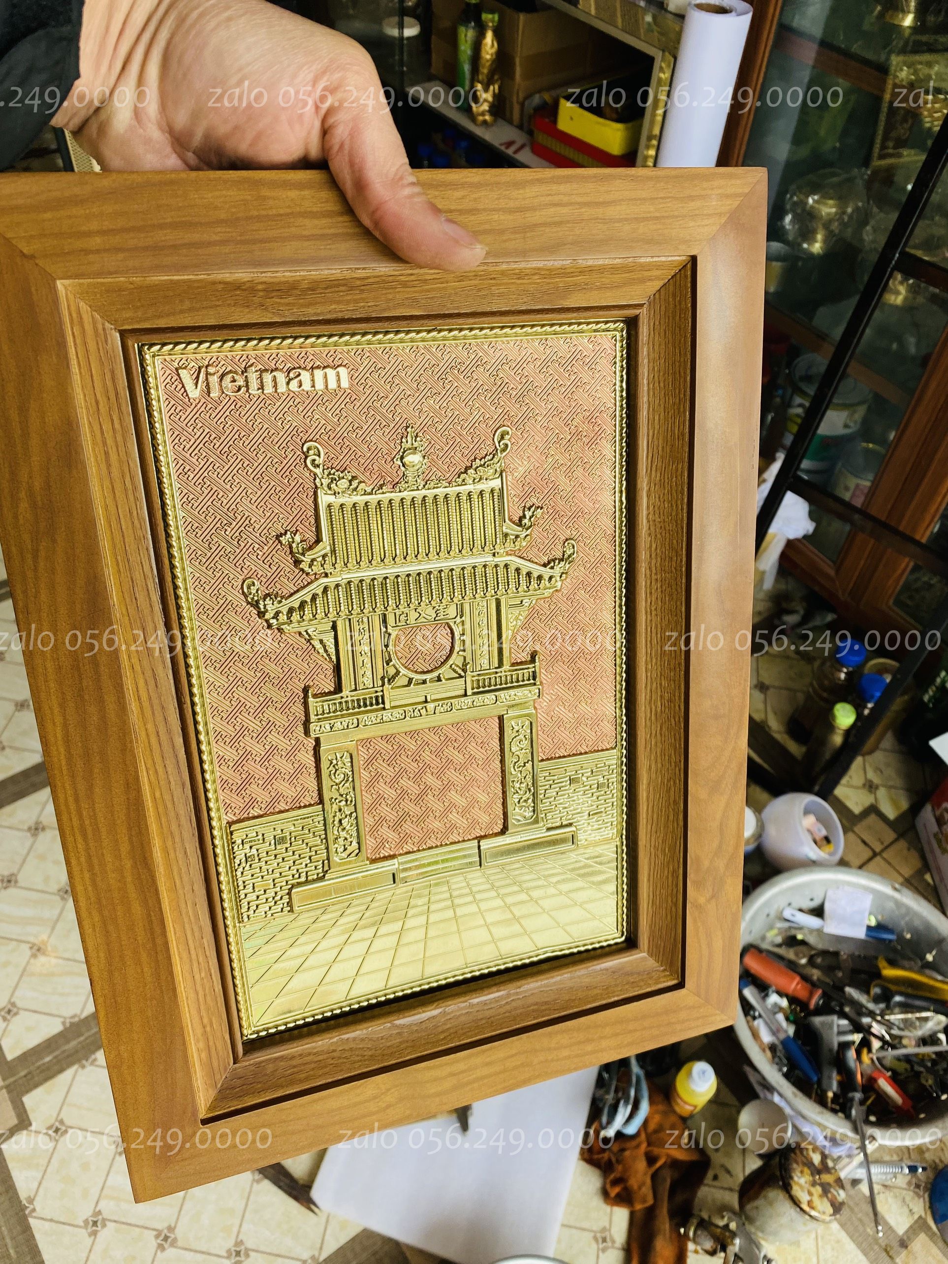 TRANH ĐỒNG KHUÊ VĂN CÁC 28X38