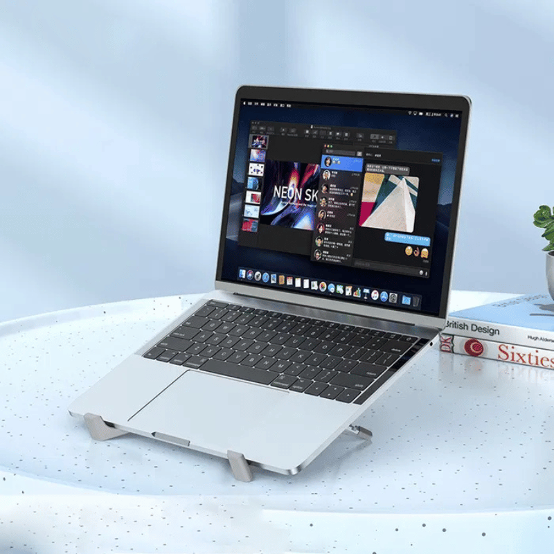 Stand/ Giá Đỡ Nhôm Cho Macbook Lucas X-Shape - Hàng Chính Hãng