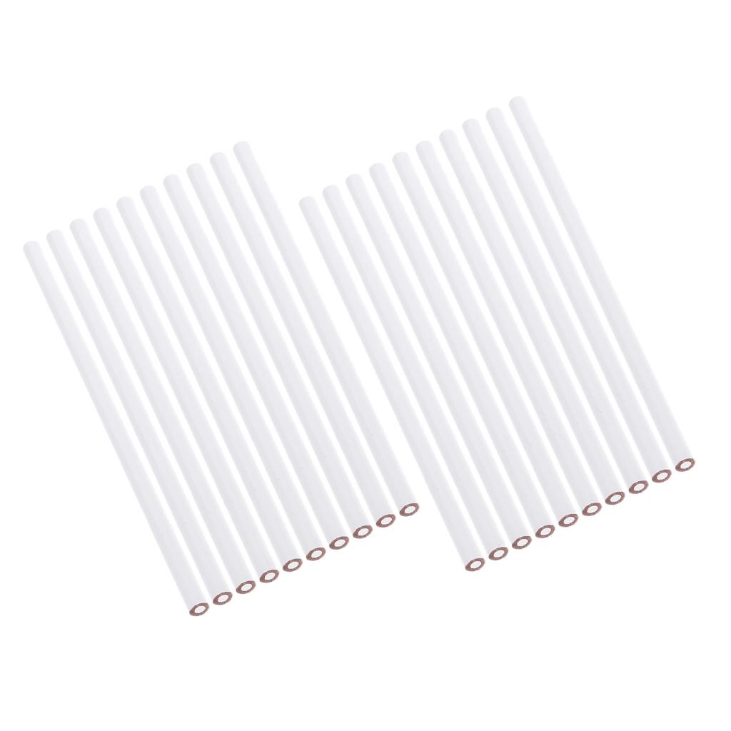 20 Miếng Chì Trắng Bút Chì Trung Quốc Đánh Dấu Gỗ Chất Liệu Vải May Bút Chì Thợ May Miếng Dán Cường Lực Dressmak