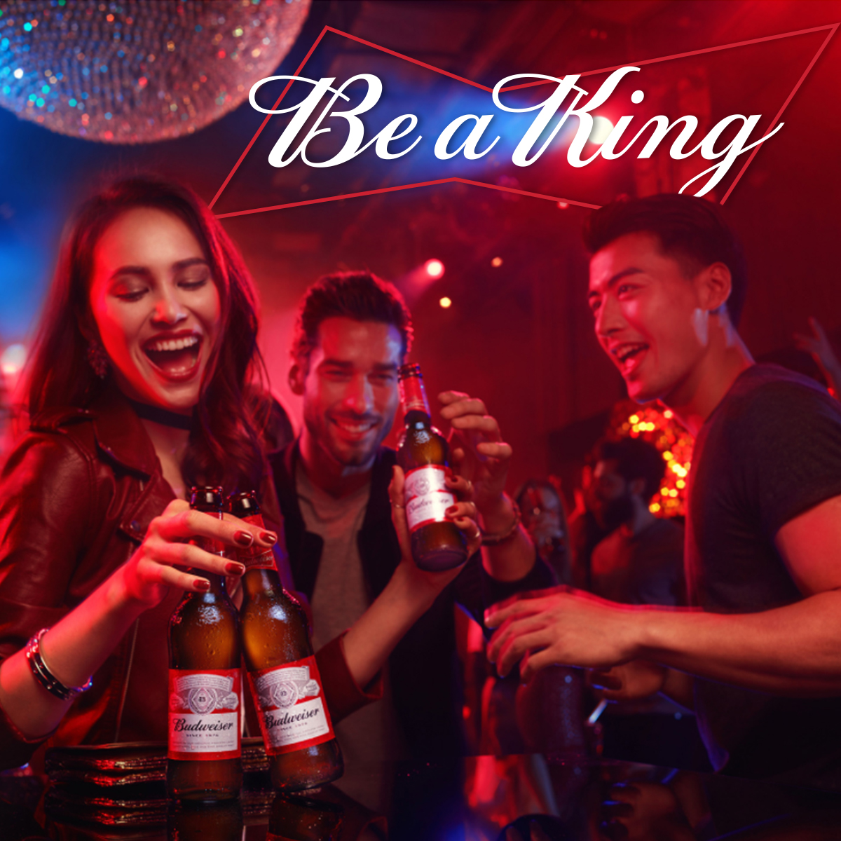 Lốc 6 Chai Bia Budweiser Chính Hãng (330ml/Chai)