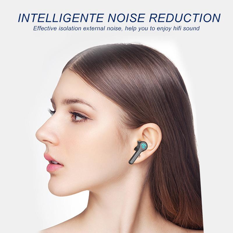 56 Giờ Pin Không Dây Bluetooth V5.1 Tai Nghe Nhiều Màu Sắc Không Dây Tai Nghe HIFI Stereo Tai Nghe Nhét Tai Gọi Tai Nghe Chụp Tai Kèm Mic