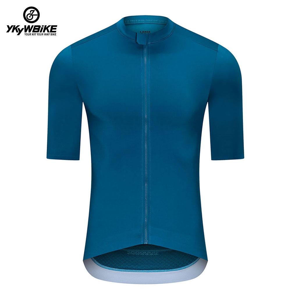 Ykywbike đạp xe Jersey Man Mountain Bike Quần áo nhanh chóng đua xe MTB Quần áo xe đạp đồng phục quần áo đạp xe Color: ltgn Size: XS