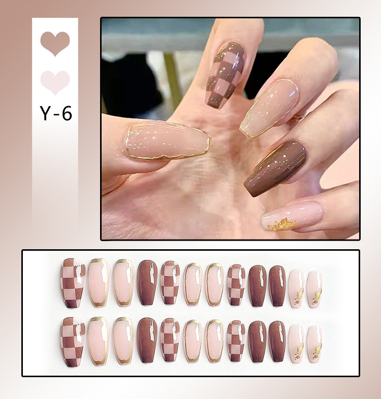 Bộ 24 móng tay giả Y6