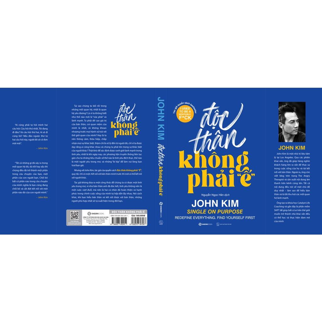 SÁCH - Độc thân không phải &quot;ế&quot; - Tác giả John Kim