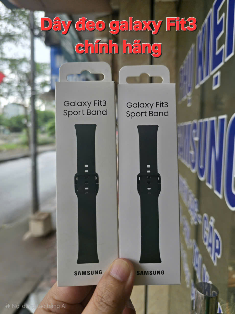 Dây đeo Sport Band dành cho galaxy Fit3-Hàng chính hãng