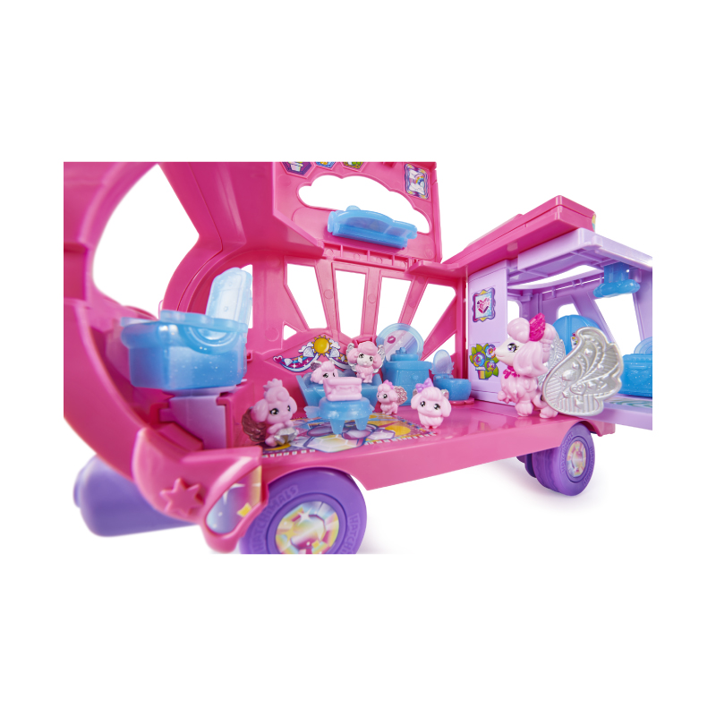 Đồ Chơi HATCHIMALS Xe Cắm Trại Gia Đình Poodle 6064457