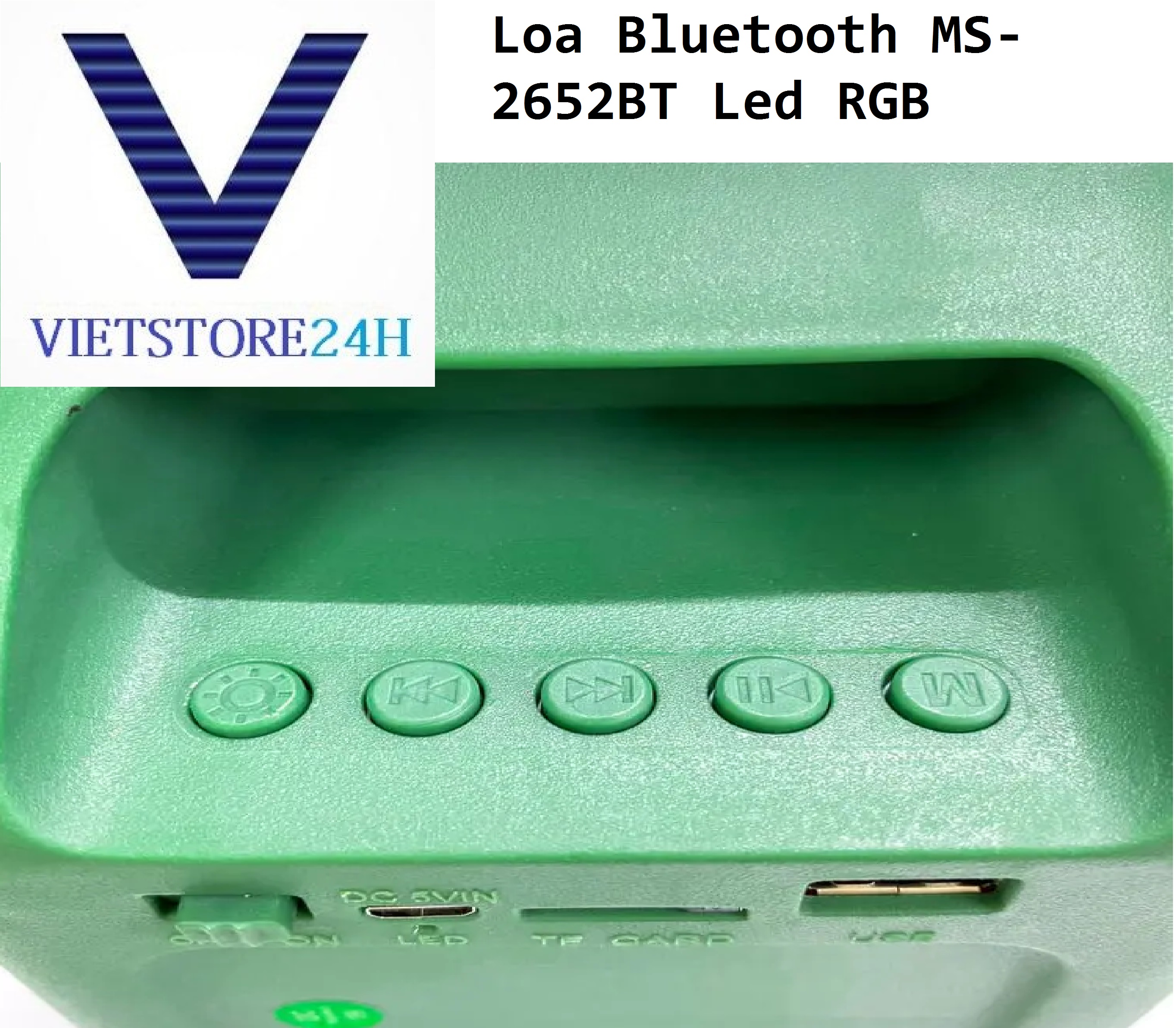 Loa Bluetooth MS-2652BT Led RGB VT