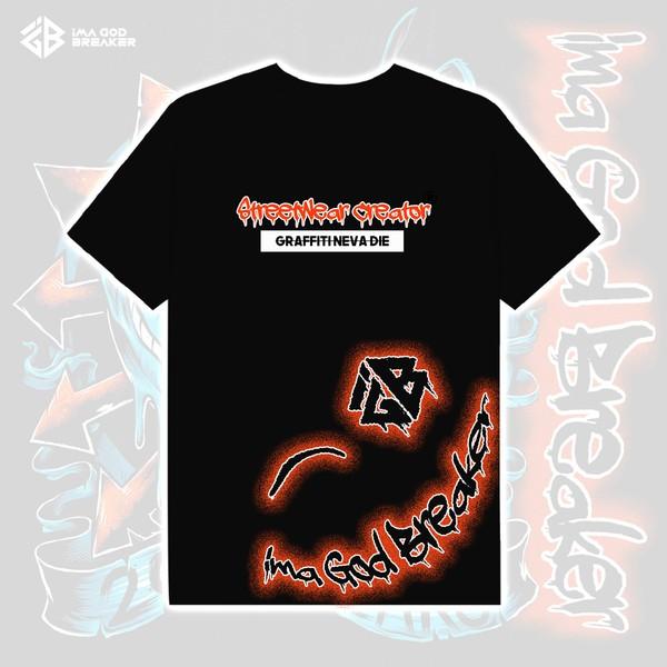 Áo Thun Đường Phố Mặt Cười iMA God Breaker