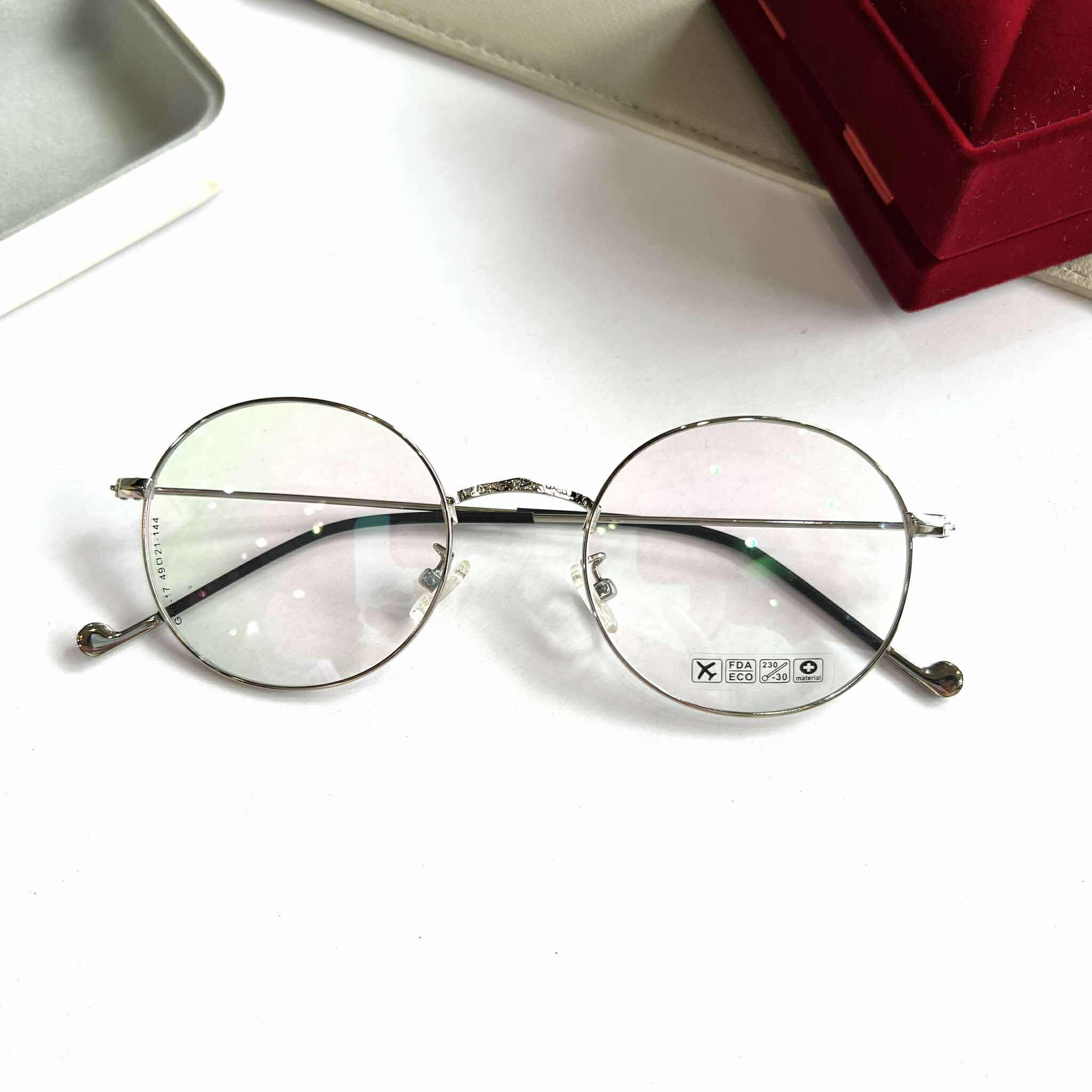 Kính Mắt tròn form nhỏ - Kính Nobita tròn ngố