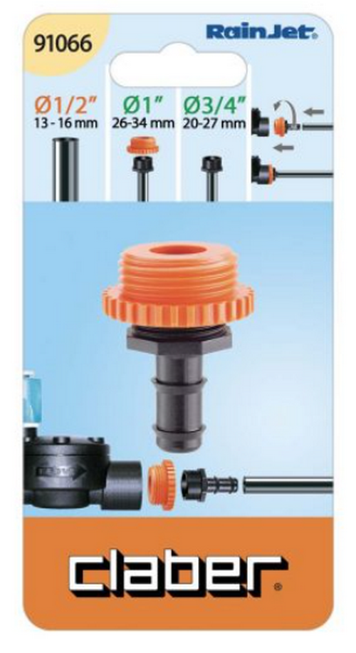 Đầu nối ren ngoài 27mm hoặc 34mm ra ống 1/2" 91066