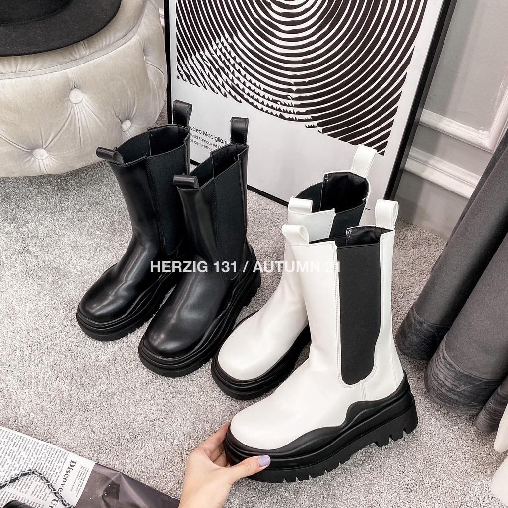 Boots đi mưa cao cổ đế 5p hot trend