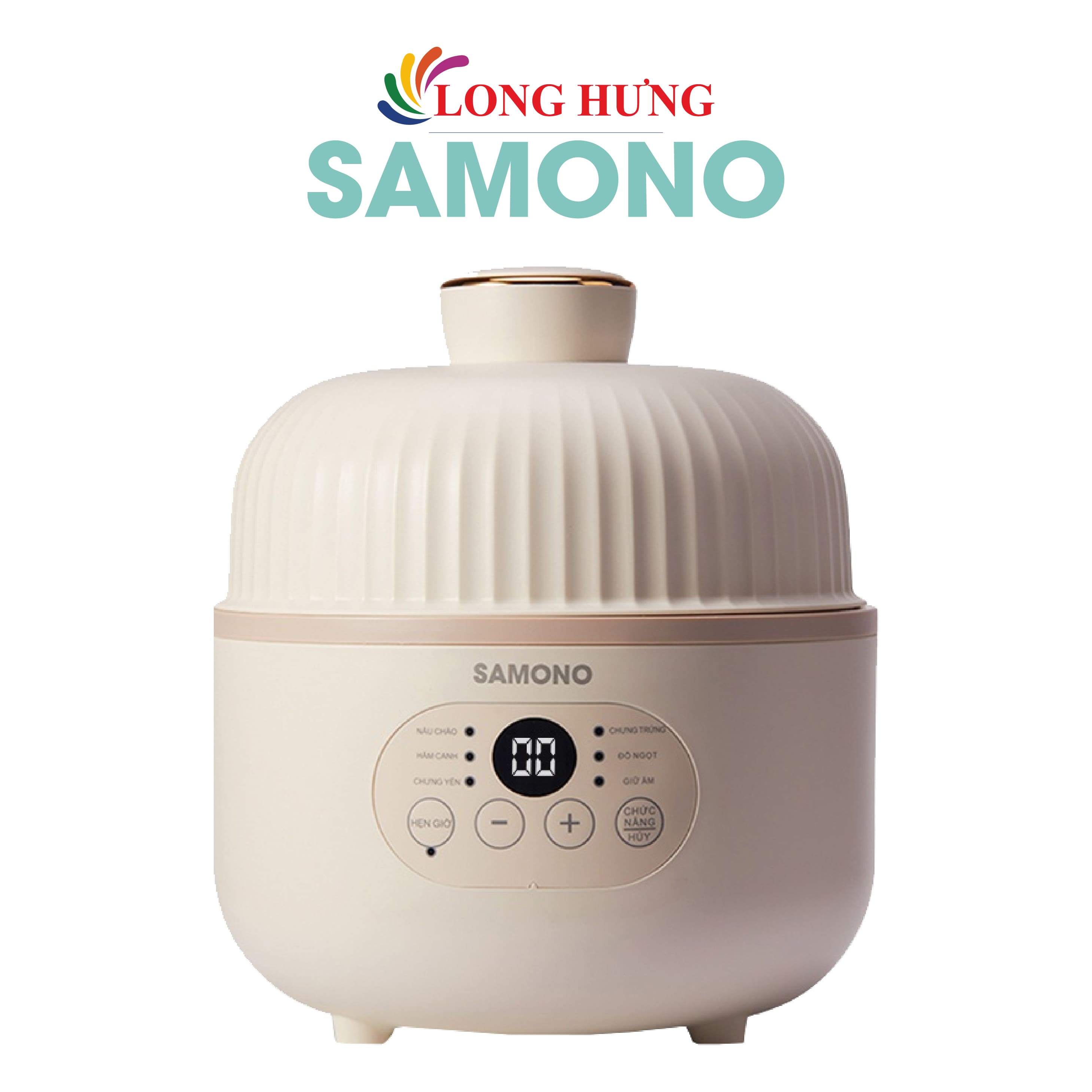 Nồi nấu chậm SAMONO 0.8 lít SW-SCB08 - Hàng chính hãng