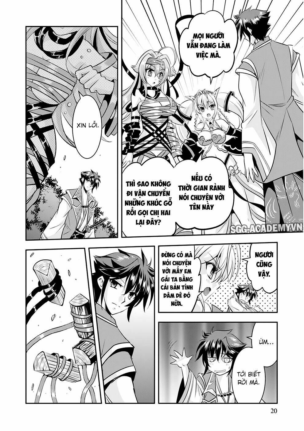 lạc vào thế giới phù thủy chapter 11 22