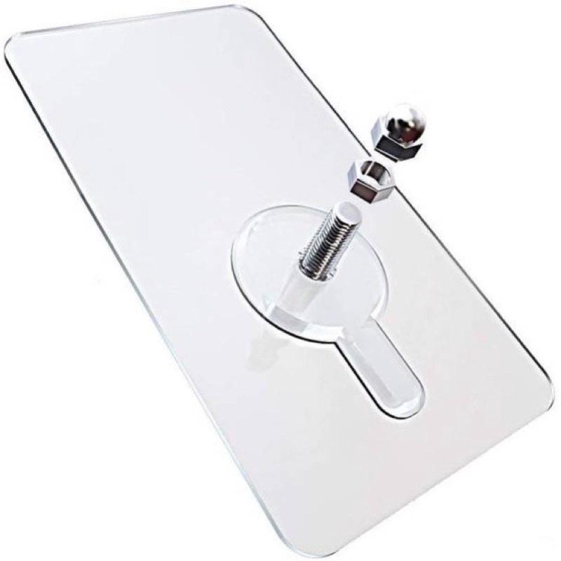Kệ mica treo tường, Kệ checklist treo tường mica A4 A5 A6, tặng kèm 2 miếng dán tường - Dọc (đứng), Dọc (đứng)