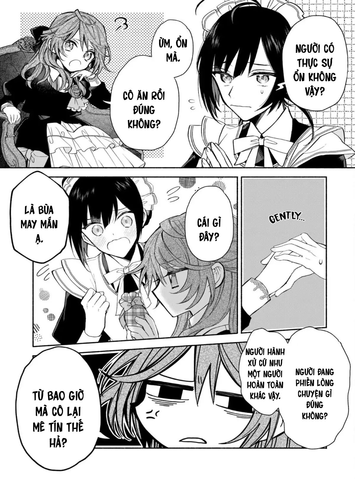 vì đã trở về thân phận ác nữ nên tôi nghĩ mình sẽ chạy trốn khỏi hoàng tử CHƯƠNG 2.1 3