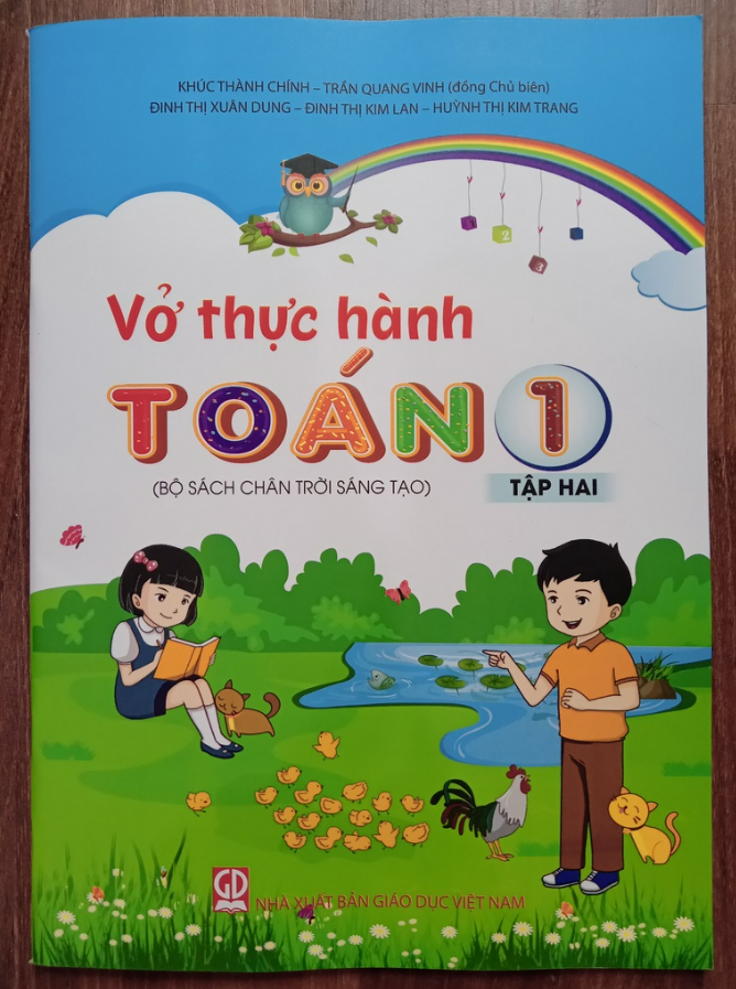 Sách - Vở Thực Hành Toán Lớp 1 - Tập 2 (Bộ Sách Chân Trời Sáng Tạo)